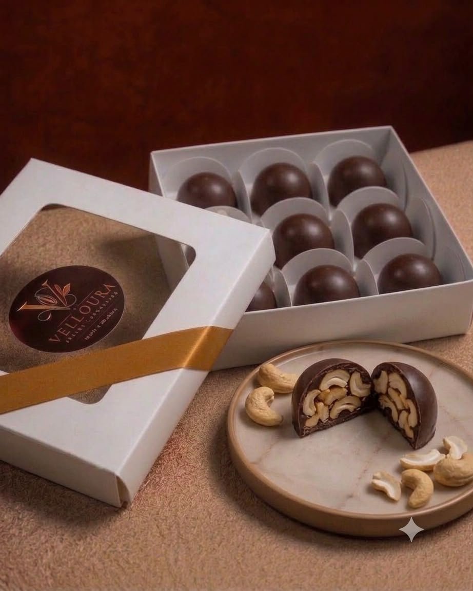 Cashew Chocolate Bites