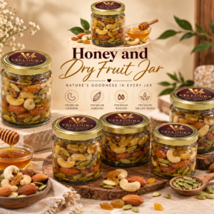 Velloura Honey and Dryfruit Jars