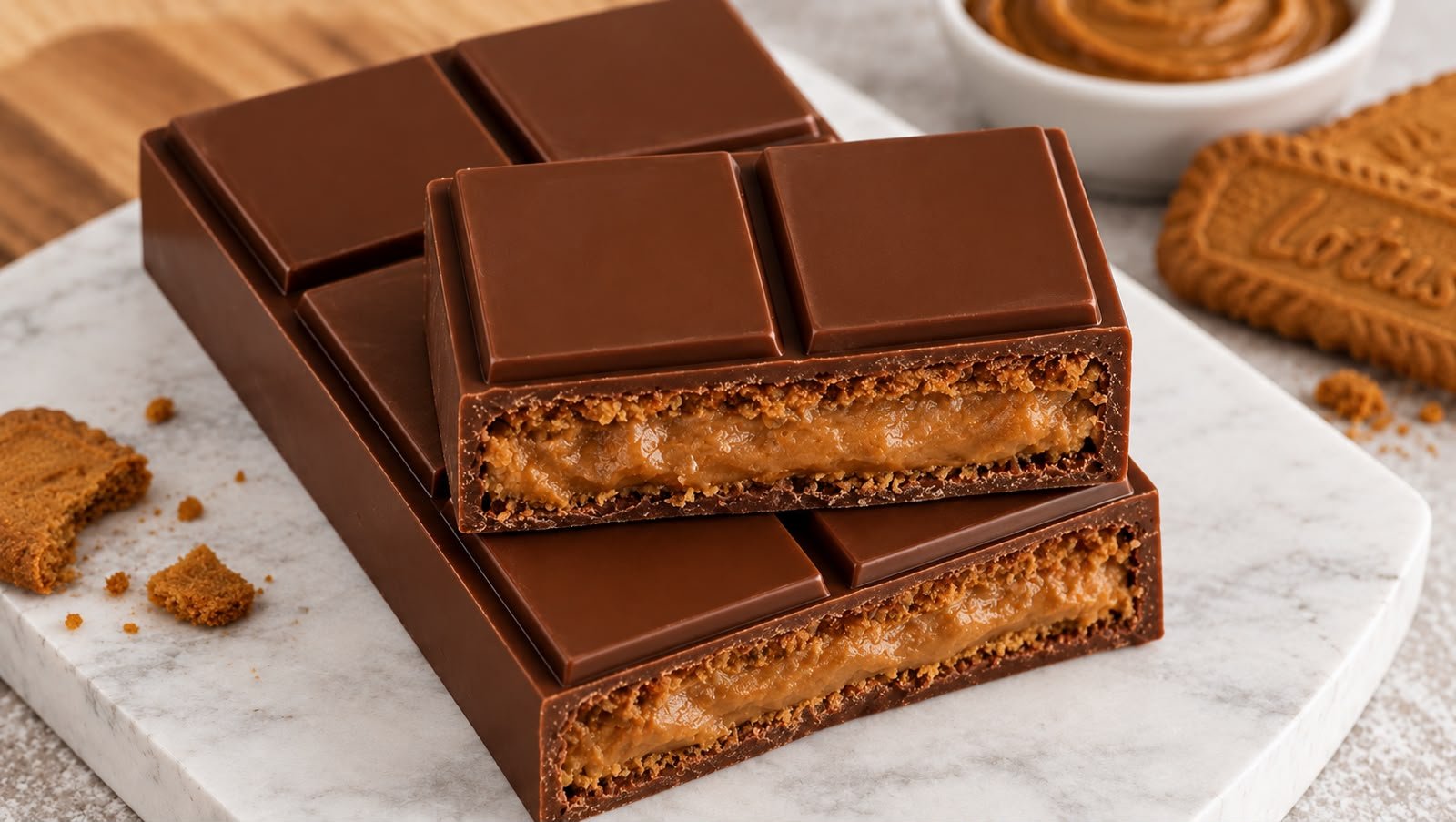 Lotus Biscoff Bar Chocolate